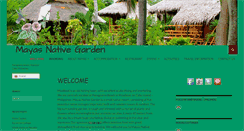 Desktop Screenshot of mayasnativegarden.com